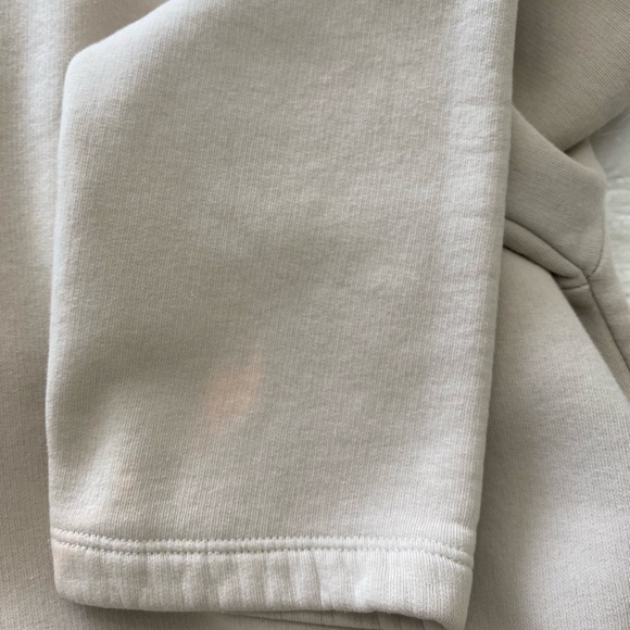 Zara Color Block drop shoulder boxy turtleneck pullover Sweatshirt sweater top - Picture 9 of 11